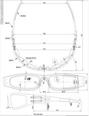 Baby Bagger Chrome Motorcycle Sunglasses (Smooth)