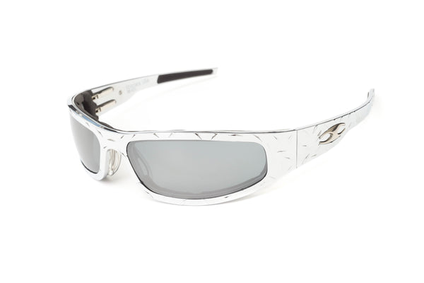 Baby Bagger Chrome Prescription Motorcycle Glasses (Diamond)