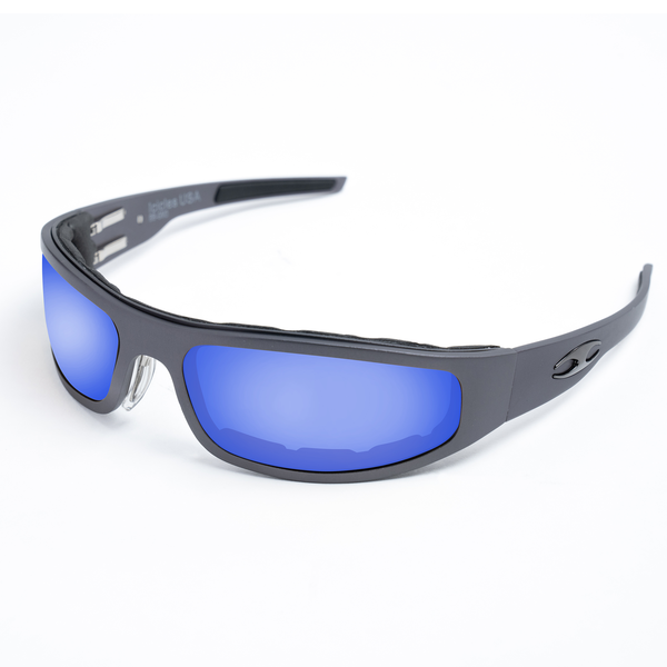 Baby Bagger Gunmetal Prescription Glasses (Flat)