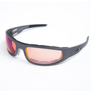 Baby Bagger Gunmetal Prescription Glasses (Flat)