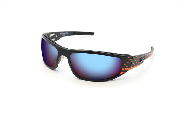 Icicles Bagger Harley Stars and Stripes Blue Lens