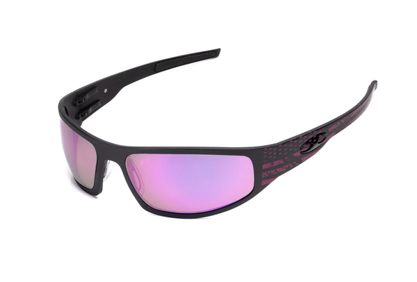 Baby Bagger Purple Stripes and Stars Prescription Glasses