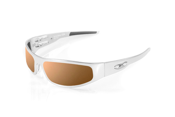 Baby Bagger Chrome Motorcycle Sunglasses (Smooth)