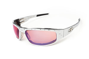 “Bagger” Chrome Motorcycle Sunglasses (Diamond)