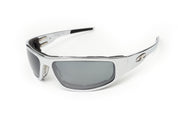 “Bagger” Chrome Motorcycle Sunglasses (Smooth)