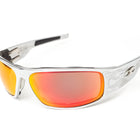 Load image into Gallery viewer, Big Daddy Bagger Chrome Prescription Glasses (Flames)