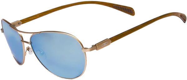 Carbon Fiber Aviator Gold