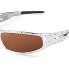 Load image into Gallery viewer, Baby Bagger Chrome Prescription Motorcycle Glasses (Diamond)