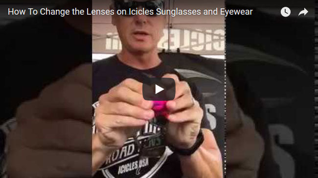 How To Change the Lenses In Your Icicles® Frames