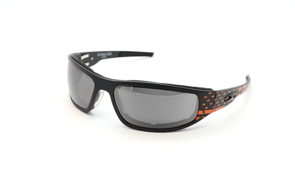 Bagger Harley Stripes and Stars Prescription Glasses