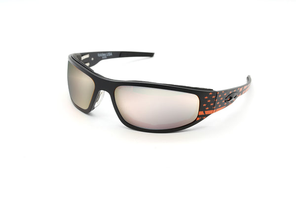 Bagger Harley Stripes and Stars Prescription Glasses