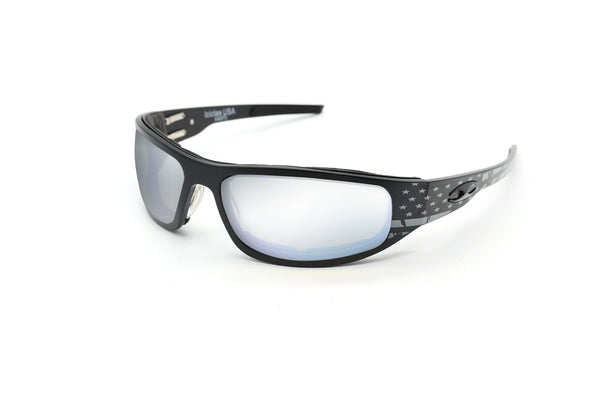 Bagger Mono Stripes and Stars Prescription Glasses