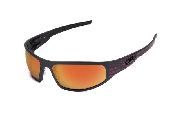 Bagger Purple Stripes and Stars Prescription Glasses