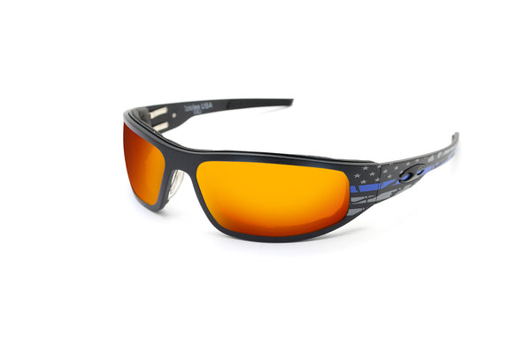 Big Daddy Bagger Thin Blue Line Prescription Glasses