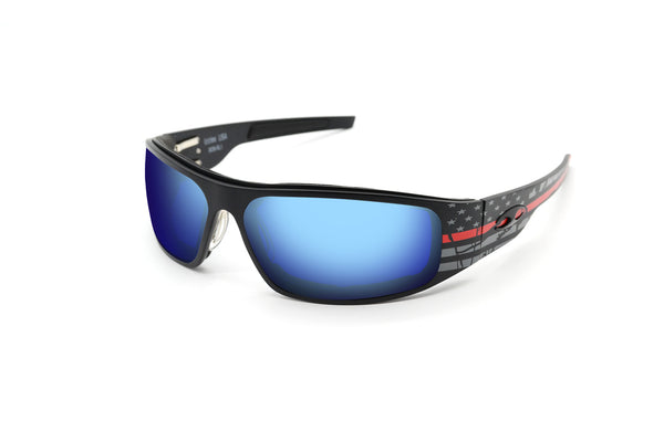 Bagger Thin Red Line Prescription Glasses