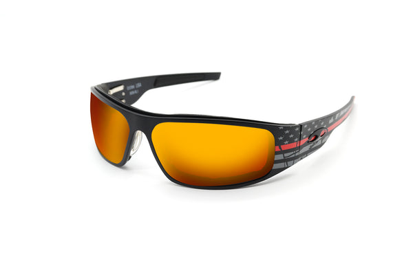 Bagger Thin Red Line Prescription Glasses