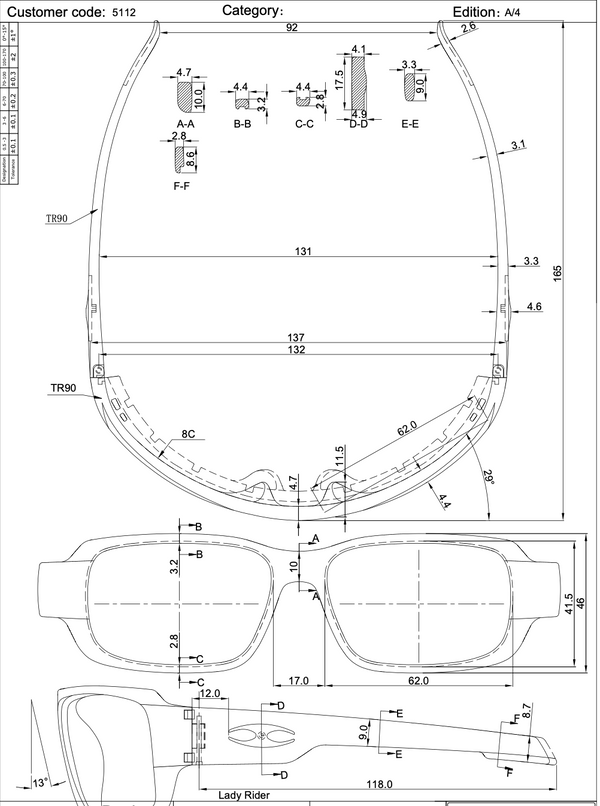 Ladyrider/Tortoise Leopard Prescription