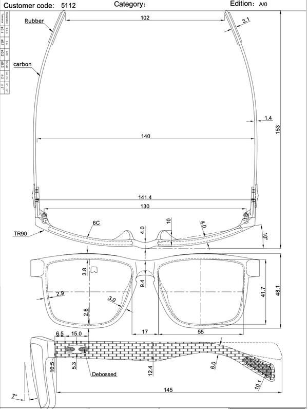 Moto CF Matte Black (Large)