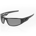 Load image into Gallery viewer, “Big Daddy Bagger” Black Motorcycle Sunglasses (Flames)