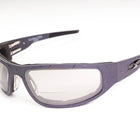 Load image into Gallery viewer, “Bagger” Gunmetal Prescription Biker Glasses (Diamond)