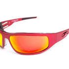 Load image into Gallery viewer, “Bagger” Red Prescription Motorcycle Glasses (Smooth)
