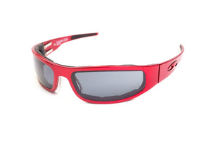 Baby Bagger Red Motorcycle Sunglasses (Smooth)