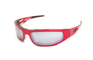 Baby Bagger Red Motorcycle Sunglasses (Smooth)