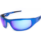 Load image into Gallery viewer, “Bagger” Blue Motorcycle Sunglasses (Smooth)
