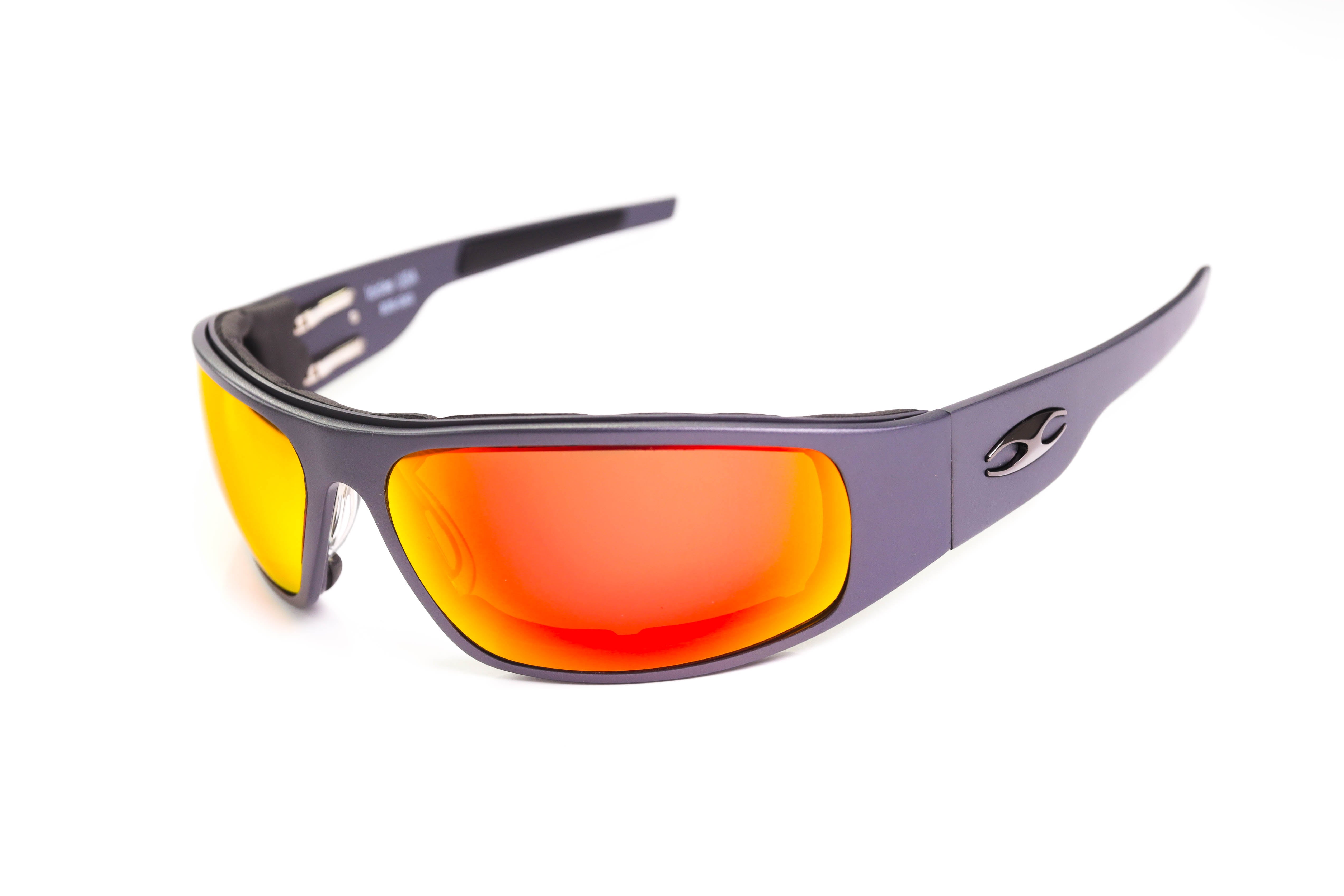 Big Daddy Bagger Gunmetal Motorcycle Sunglasses - Smooth
