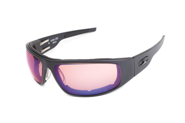 Big Daddy Bagger Black Prescription Glasses (Smooth)