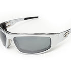 Load image into Gallery viewer, “Bagger” Chrome Prescription Motorcycle Glasses (Smooth)