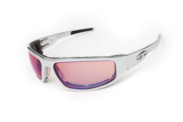 “Bagger” Chrome Motorcycle Sunglasses (Smooth)