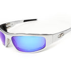 Load image into Gallery viewer, “Bagger” Chrome Motorcycle Sunglasses (Smooth)
