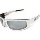 Load image into Gallery viewer, “Bagger” Chrome Motorcycle Sunglasses (Diamond)