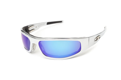 Baby Bagger Chrome Motorcycle Sunglasses (Smooth)