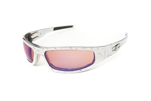 Baby Bagger Chrome Motorcycle Sunglasses (Diamond)