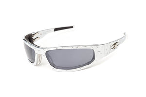 Baby Bagger Chrome Prescription Motorcycle Glasses (Diamond)
