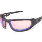 Load image into Gallery viewer, “Bagger” Black Motorcycle Sunglasses (Diamond)