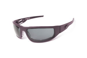 “Bagger” Gunmetal Motorcycle Sunglasses (Smooth)