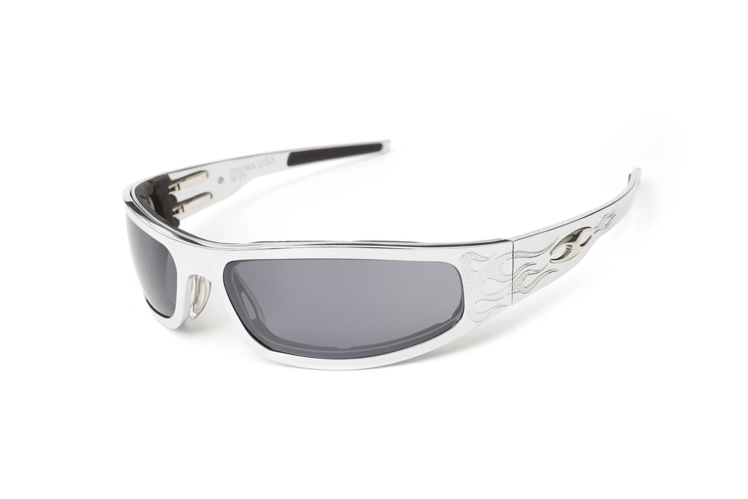 Rothco 52mm Gi Type Sunglasses - 10604 - Chrome Frame-Smoke Lens -  Walmart.com
