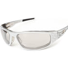 Load image into Gallery viewer, “Bagger” Chrome Motorcycle Sunglasses (Flames)