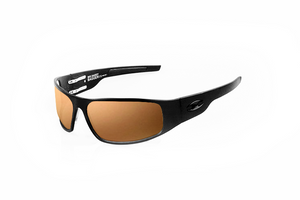 “Bagger” Black Prescription Motorcycle Glasses (Smooth)