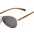 Load image into Gallery viewer, Carbon Fiber Aviator Gold