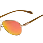 Load image into Gallery viewer, Carbon Fiber Aviator Gold Prescription