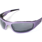 Load image into Gallery viewer, Baby Bagger Purple Motorcycle Sunglasses (Flames)