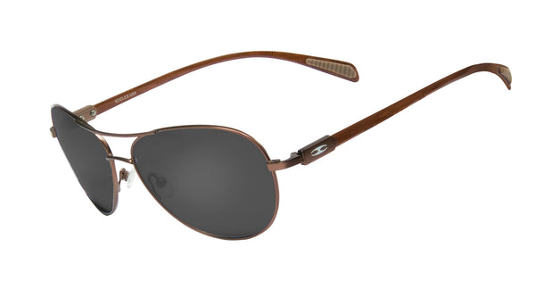 Carbon Fiber Aviator Copper Brown