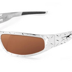 Load image into Gallery viewer, Baby Bagger Chrome Motorcycle Sunglasses (Diamond)