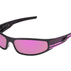 Load image into Gallery viewer, Baby Bagger Pink Stripes and Stars Prescription Glasses